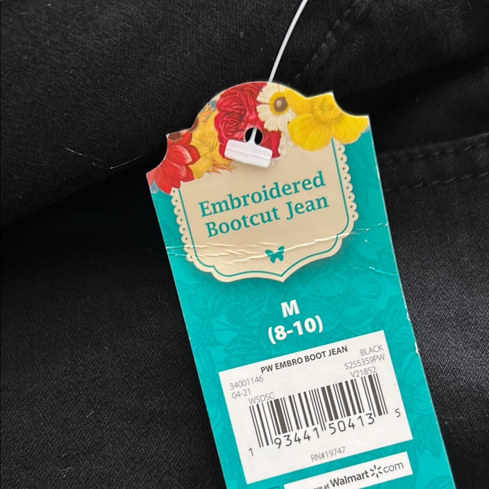 NWT The Pioneer Woman Black Garment pants - Picture 3 of 7